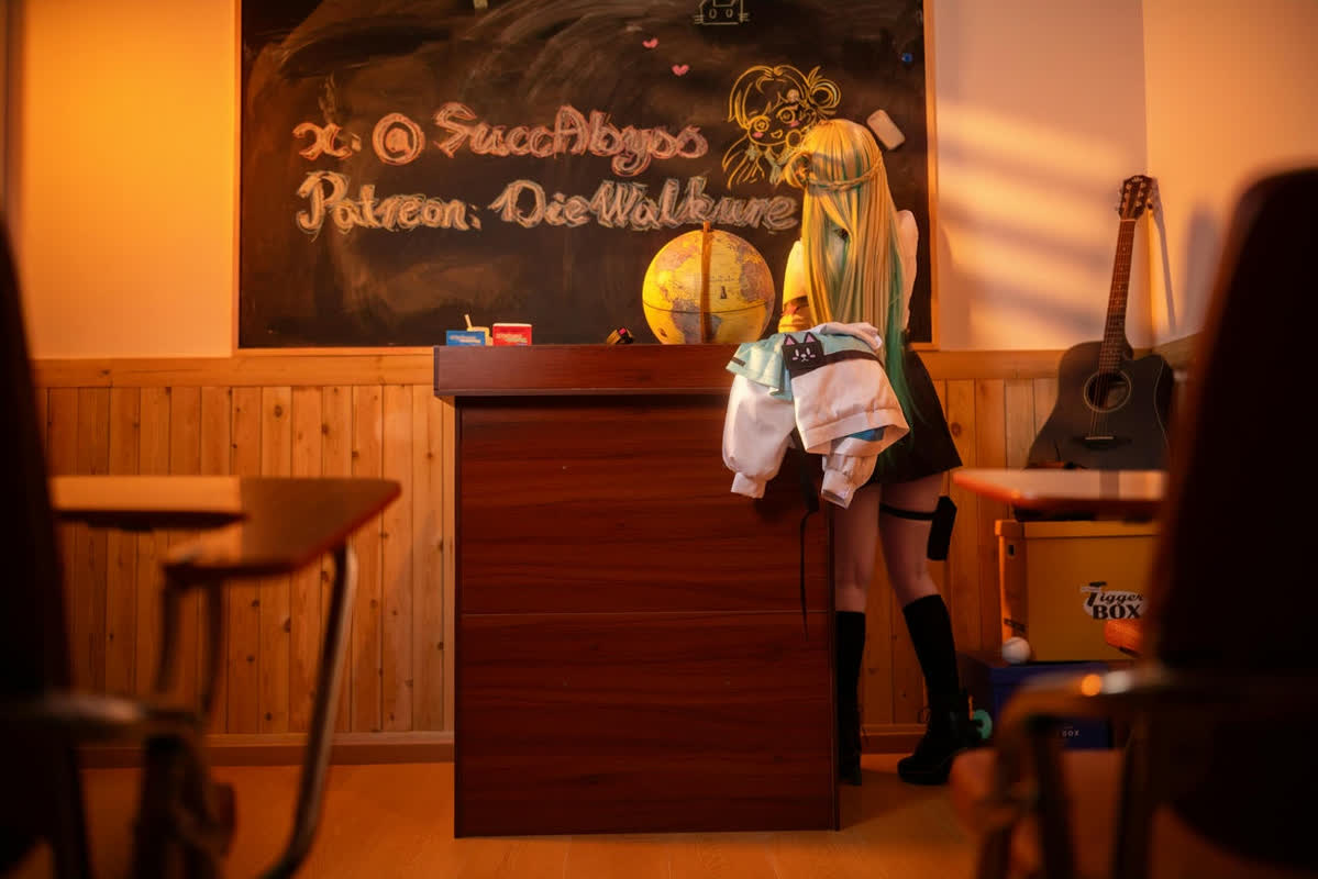 无修正｜绞肉姬Walküre🕹️跳蛋高潮阿黑颜《鸣潮🔺琳奈》 第 9 张